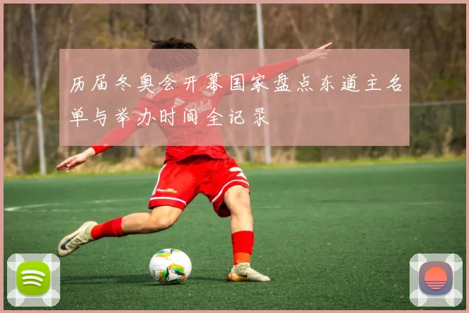 历届冬奥会开幕国家盘点东道主名单与举办时间全记录